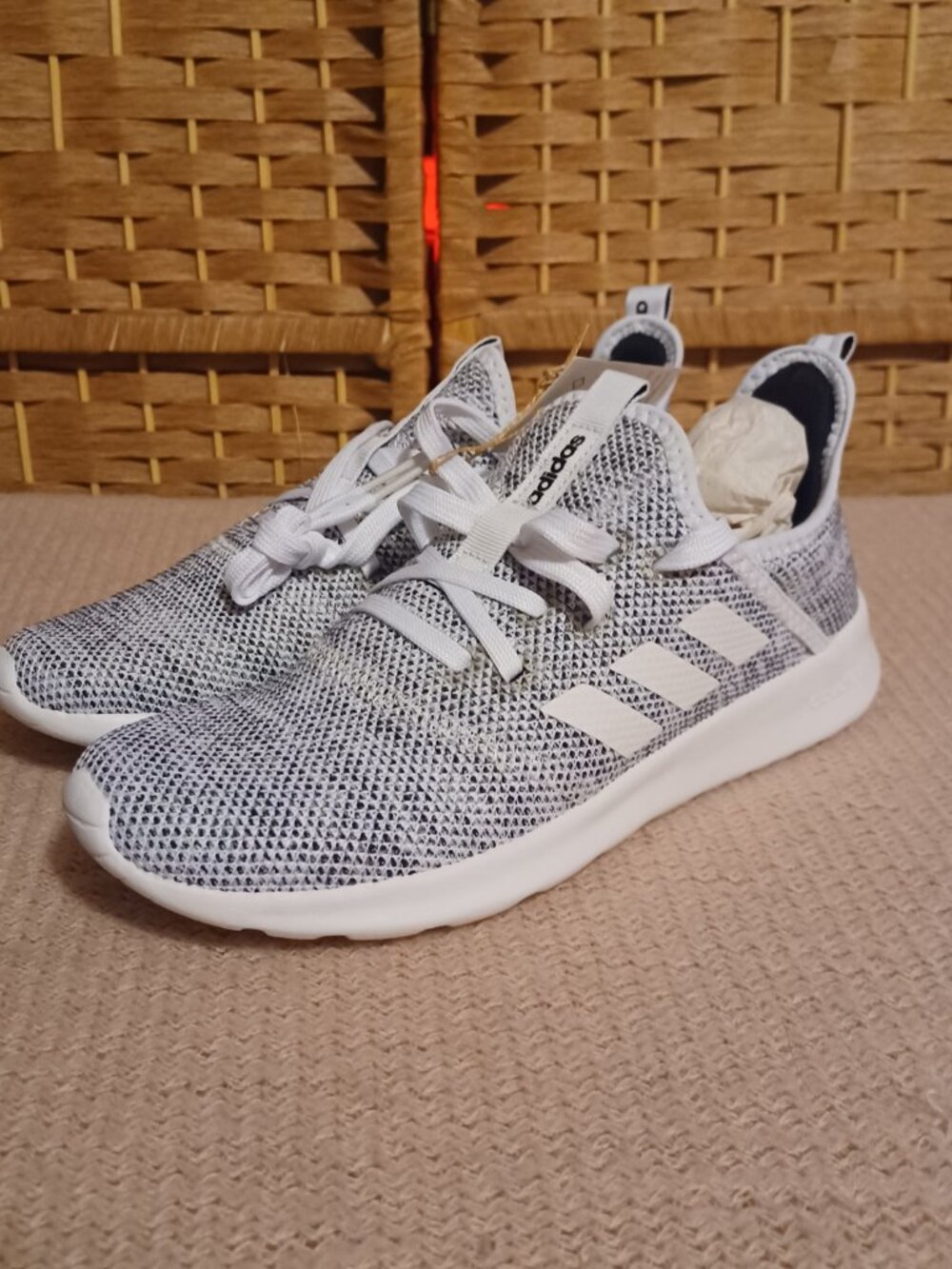 Adidas Grey Sneakers, Size 6